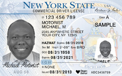 Image of New York's Driver's License